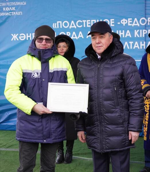 В ЗКО введена в эксплуатацию новая транспортная развязка