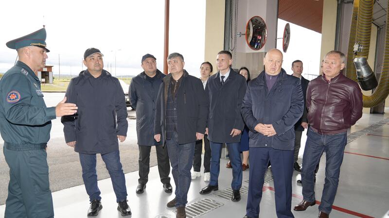 Делегация МЧС Казахстана посетила Белорусскую АЭС