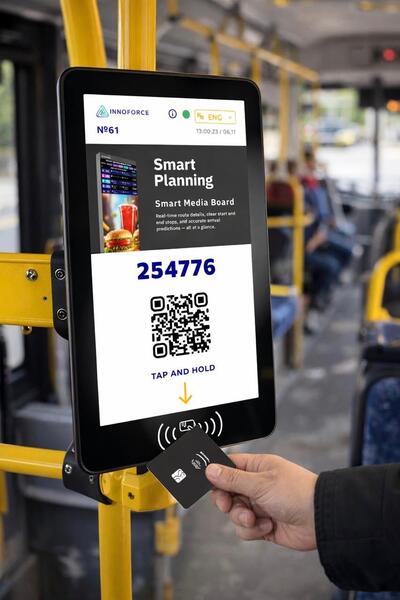 На ряде маршрутов Алматы запускается цифровая оплата проезда Avtobys