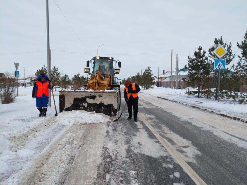 Более двух миллионов кубометров снега вывезли из Астаны с начала зимы