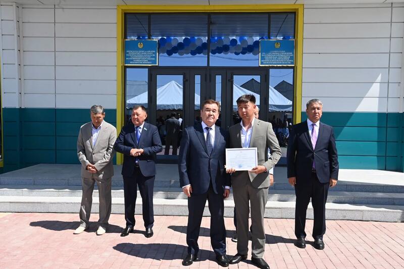В селе Кожабакы открылся физкультурно-оздоровительный комплекс