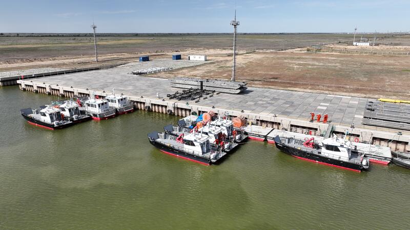 В казахстанском секторе Каспийского моря укрепляют аварийно-спасательную инфраструктуру
