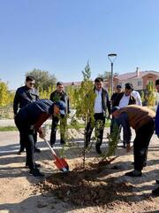 ТУРКЕСТАН: В САУРАНЕ ПРОШЕЛ МАСШТАБНЫЙ СУББОТНИК В РАМКАХ ЭТАПА «ЗЕЛЕНОЕ БУДУЩЕЕ»