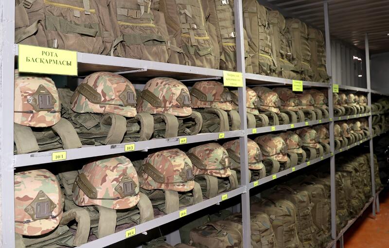 Министр обороны проинспектировал военные объекты в Кызылординской области