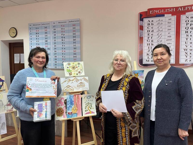 «Красивые краски весны»: в Астане прошел творческий конкурс для пенсионеров