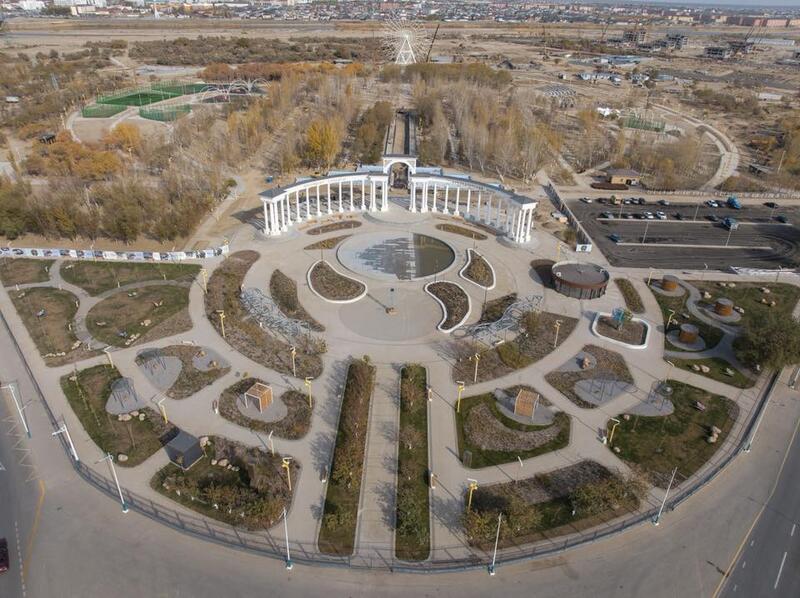 Парк Президента в Кызылорде обретет новый облик
