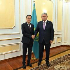 Глава МИД Казахстана принял Посла Китая