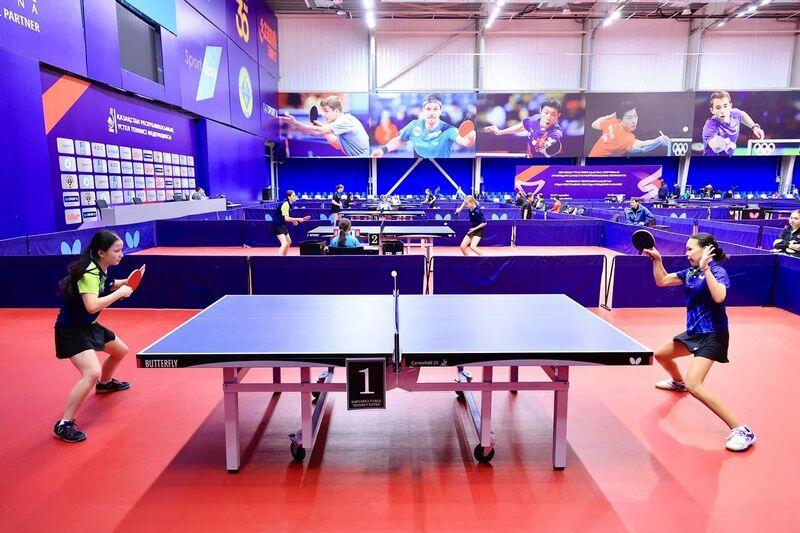 270 спортсменов соревнуются в Караганде на юношеском чемпионате страны по настольному теннису