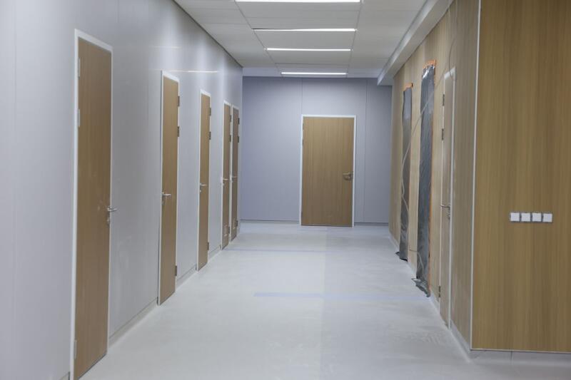 В Косшы завершается строительство поликлиники на 1000 посещений в сутки