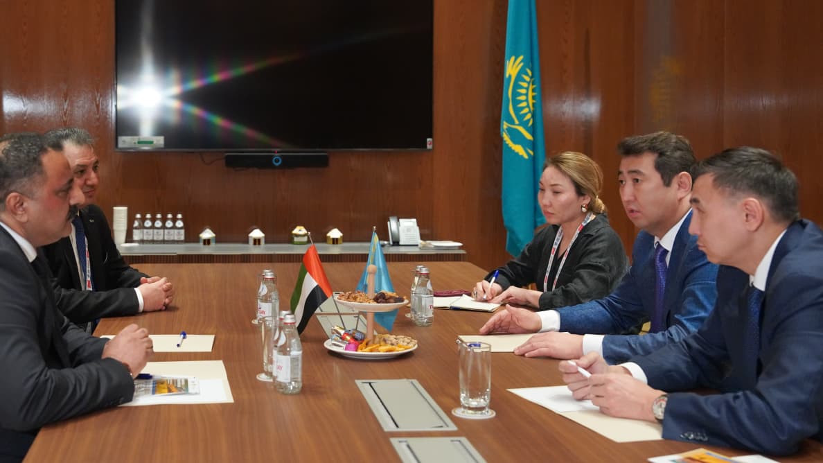 Айдарбек Сапаров провел ряд двусторонних переговоров с бизнес-сообществом ОАЭ