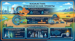 Газ, дизтопливо и кокс из угля будут производить в Казахстане