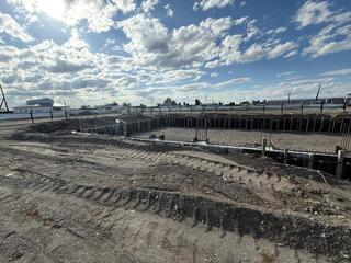 В селе Саржал строится новый спортивный модуль