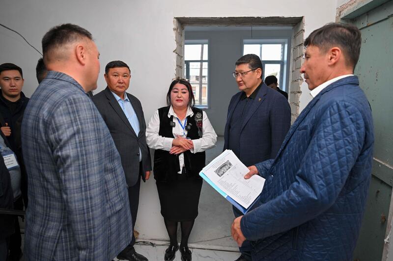 Аким области Абай Берик Уали посетил село Кызылкесик