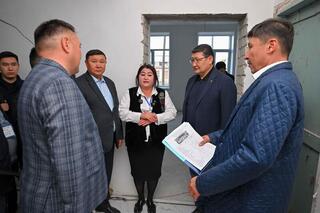 Аким области Абай Берик Уали посетил село Кызылкесик