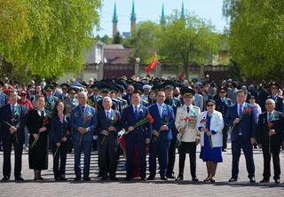 В Павлодаре отметили 9 мая