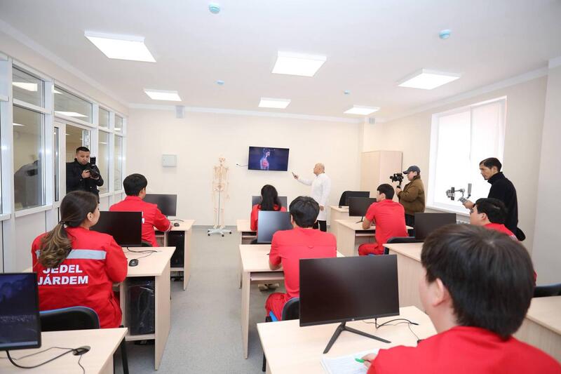 В Мангистау открыли вторую в стране уникальную станцию скорой помощи