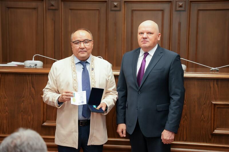 В Высшем Судебном Совете состоялось торжественное мероприятие, посвященное вручению юбилейных медалей «Қазақстан Республикасының Парламентіне 30 жыл»