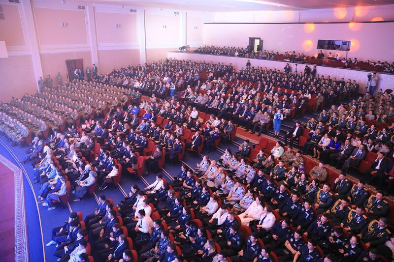 Торжественное мероприятие в честь Дня защитника Отечества прошло в Актобе