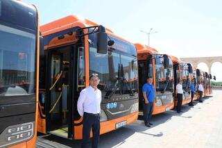 100 новых автобусов пополнят пассажирский автопарк Актобе до конца июня
