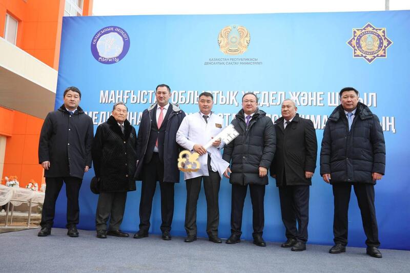 В Мангистау открыли вторую в стране уникальную станцию скорой помощи