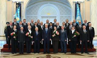 Инженеры-энергетики из Мангистау получили государственные награды от Президента