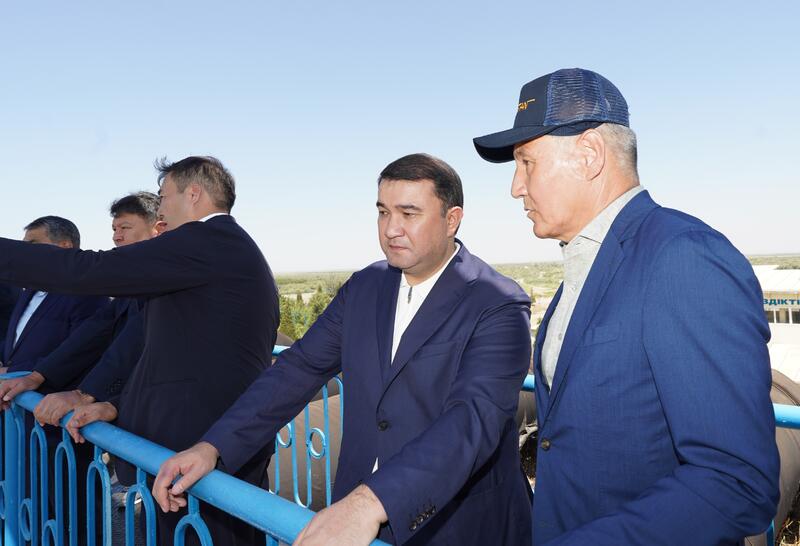 ТУРКЕСТАН: ВИЦЕ-ПРЕМЬЕР ОЗНАКОМИЛСЯ С РАБОТОЙ КАНАЛА «ТӘУЕЛСІЗДІККЕ 20 ЖЫЛ» В ЖЕТЫСАЕ