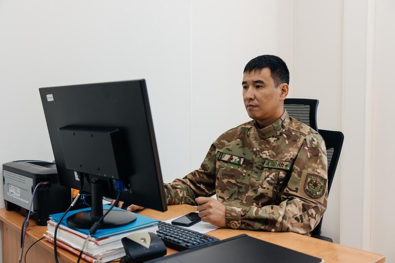 Пресс-тур в Махамбетском универсальном спасательном подразделении