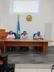 С сотрудниками Департамента казначейства проведен семинар по алгоритму антитеррористической работы