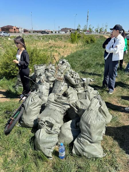 Более 100 тысяч жителей поддержали экоакцию «Таза Қазақстан» в Астане