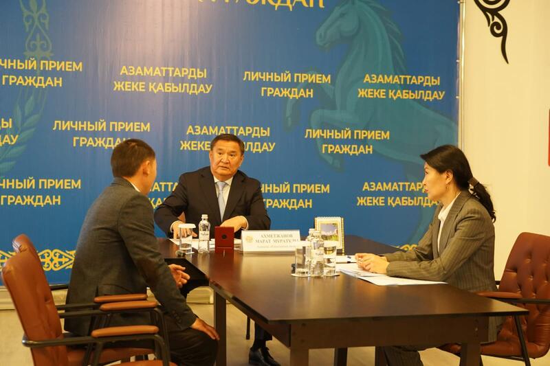 Развитие агросектора, дороги и социальные объекты: Марат Ахметжанов встретился с жителями Жаксынского района