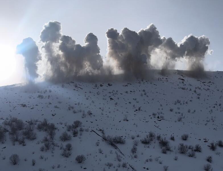 МЧС принимает превентивные меры в лавиноопасный период