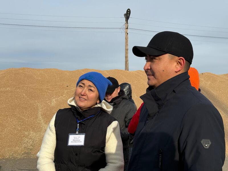 Аким области с рабочей поездкой посетил Жамбылский район