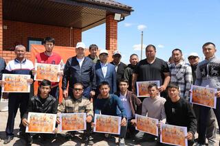 Еще 9 семей получили скот по проекту «Ауыл аманаты» в Актюбинской области