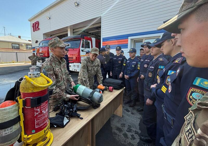 Курсанты изучили организацию работы пожарного подразделения