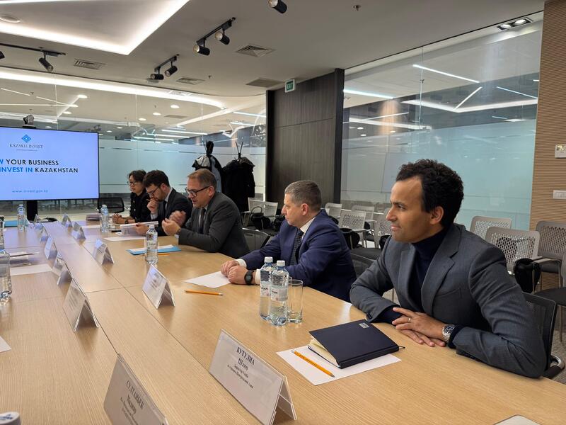 Асхат Шахаров обсудил с послом Франции инвестиционные проекты в Актюбинской области