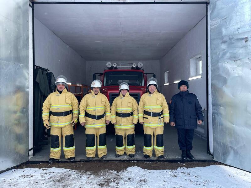 Четыре добровольных пункта пожаротушения начали работу в сельской местности