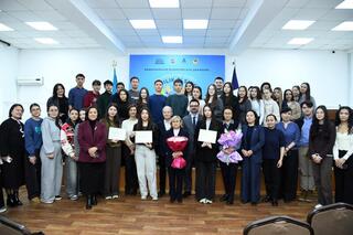 Выпускники двойной программы между университетами Казахстана и Франции получили дипломы