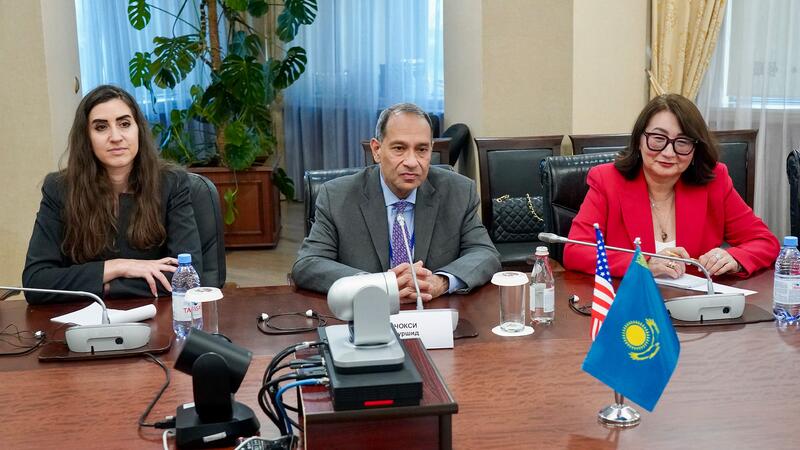 Серик Жумангарин провел встречу с представителями Торговой палаты США и ведущих американских компаний