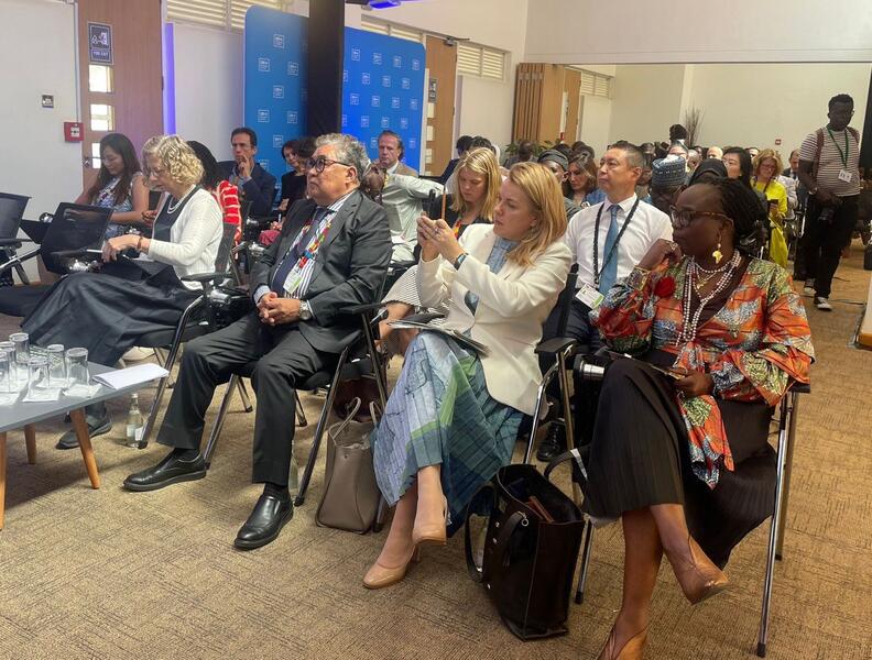 Казахстанская делегация принимает участие в работе ЮНЕА-7