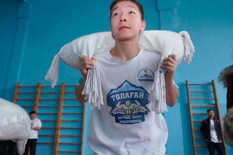 В Астане прошли национальные спортивные соревнования «Бала Толагай»