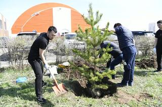 Спортсмены Астаны поддержали экоакцию «Таза Қазақстан»