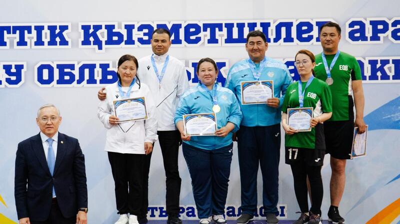 В АТЫРАУСКОЙ ОБЛАСТИ ПРОШЛА ОБЛАСТНАЯ СПАРТАКИАДА СРЕДИ ГОСУДАРСТВЕННЫХ СЛУЖАЩИХ