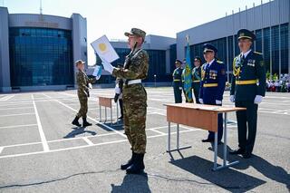 В Национальном университете обороны состоялась торжественная церемония принятия Военной присяги