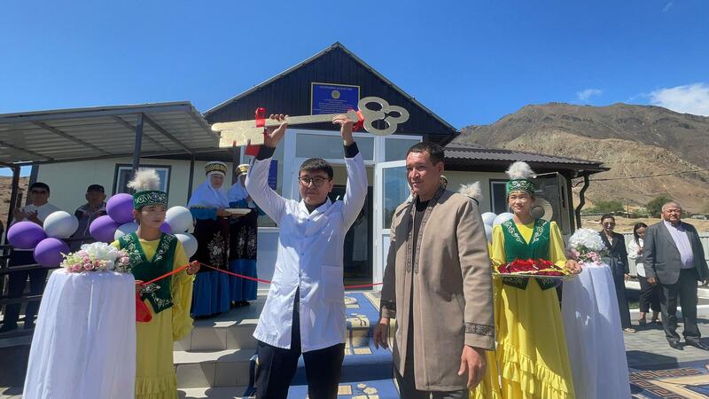 Ко Дню Конституции cразу в 4 селах приграничного района области Жетісу ввели новые медицинские объекты
