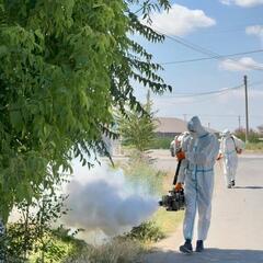 ТУРКЕСТАН: В ШАРДАРИНСКОМ РАЙОНЕ ПРОДОЛЖАЮТСЯ РАБОТЫ ПО ОБЕЗВРЕЖИВАНИЮ ТЕРРИТОРИЙ ОТ КОМАРОВ