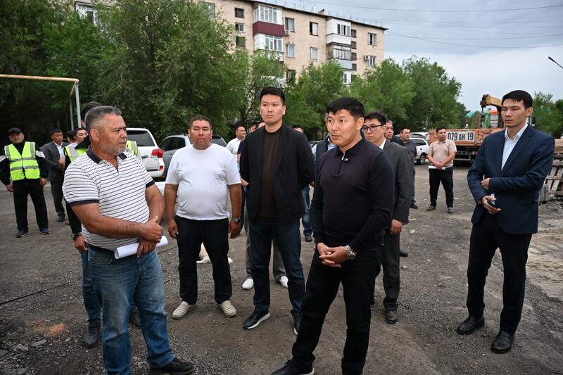 Аким города встретился с жителями микрорайона «Мушелтой»