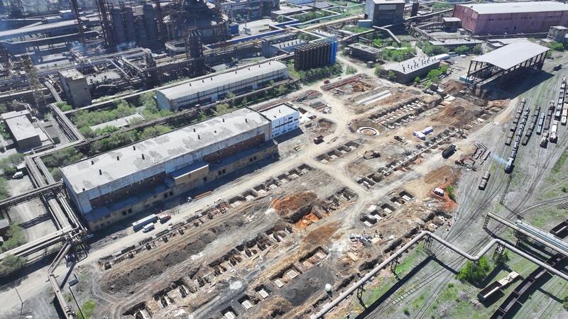 Qarmet расширяет производство: в Темиртау строят новый сортопрокатный цех