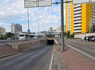 В подземном транспортном тоннеле по улице Бараева ведется ремонт