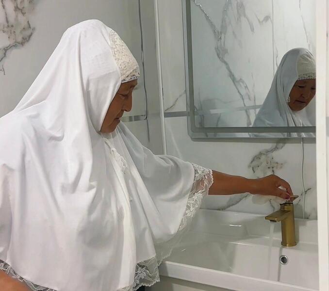 Село Улгайсын подключили к централизованному водоснабжению