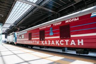 МЕДИЦИНСКИЙ ПОЕЗД «САЛАМАТТЫ ҚАЗАҚСТАН» ПРИБЫЛ В КОСТАНАЙСКИЕ СЕЛА